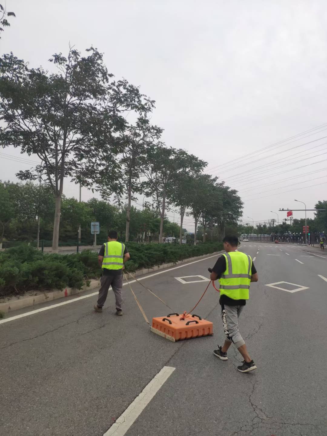 城市道路地面雷达检测
